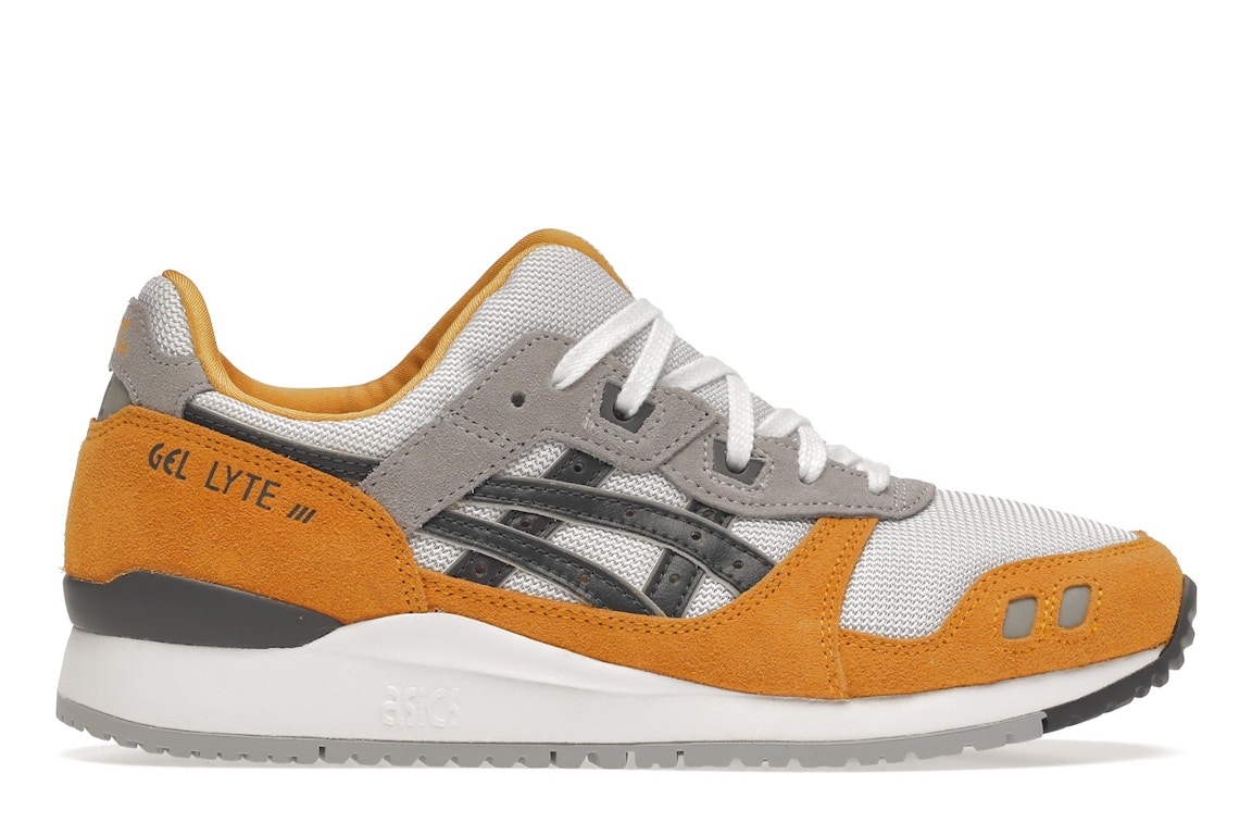 Click to view more detailed imagery on our partner's website Pre-owned Asics Gel-lyte Iii Og Sunflower Carrier Grey In Sunflower/carrier Grey
