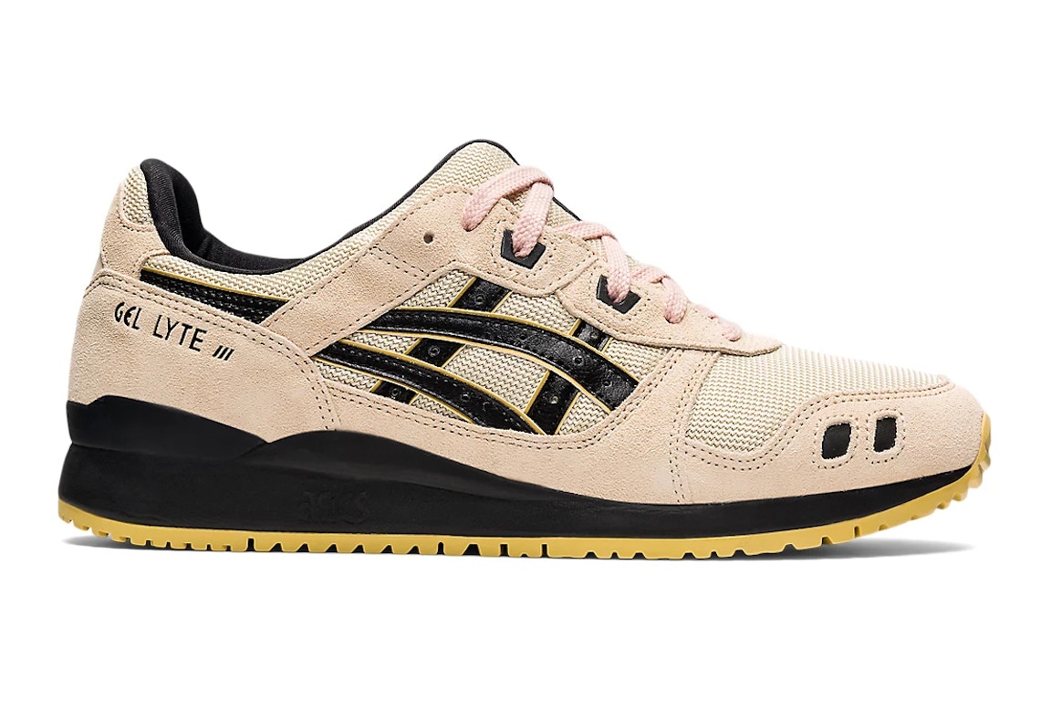 Pre-owned Asics Gel-lyte Iii Og Vanilla Black In Vanilla/black