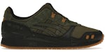 ASICS Gel-Lyte III Verde oliva Lienzo Negro