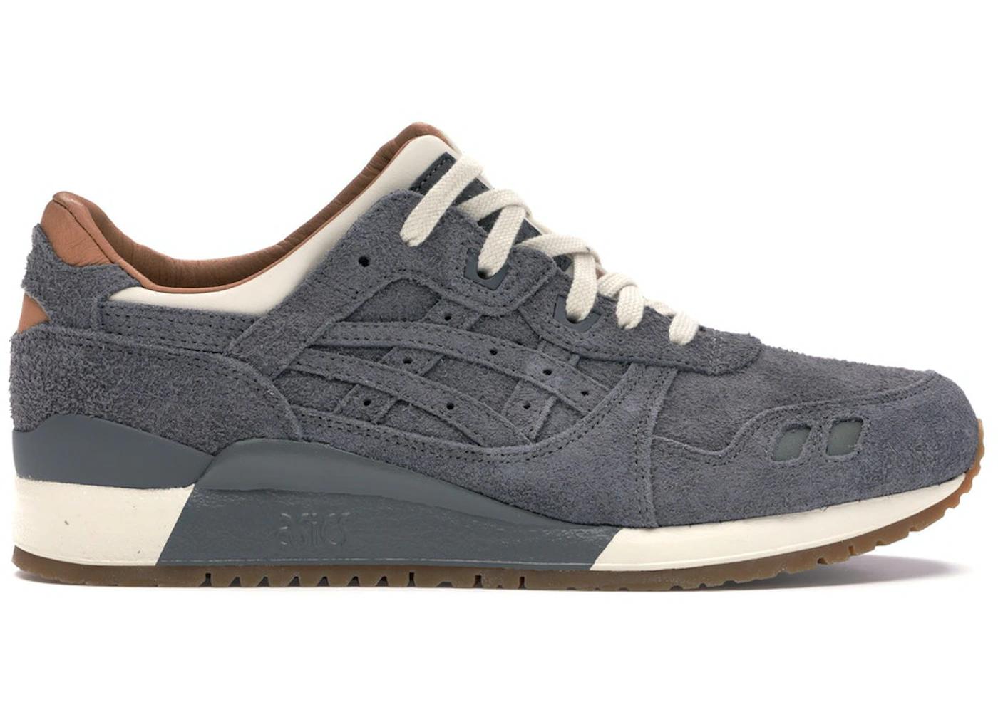 ASICS Gel-Lyte III Packer Shoes x J. Crew Charcoal Suede Men's - - US