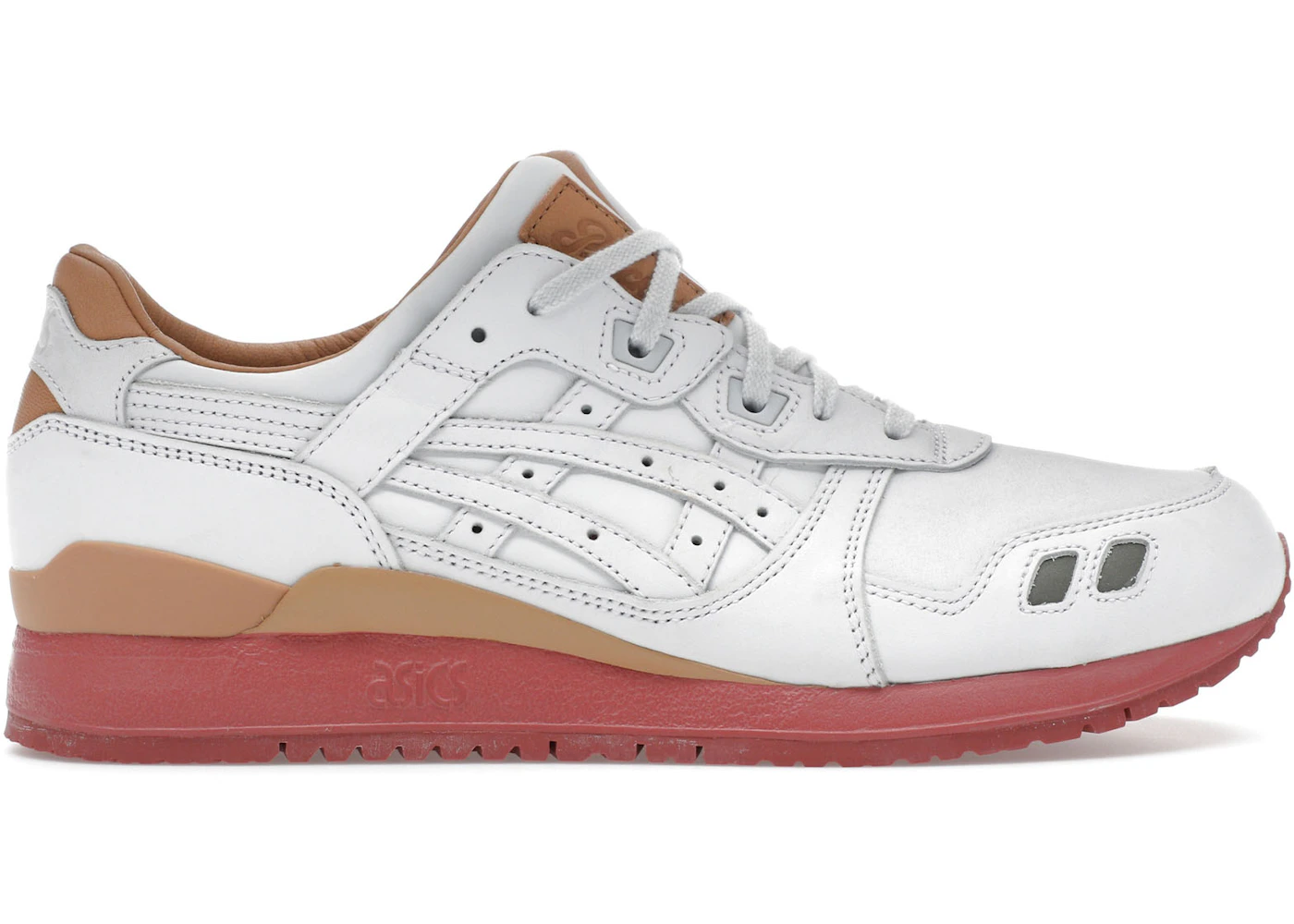 ASICS Gel-Lyte III Packer Shoes x Crew White Buck Men's H7F3K