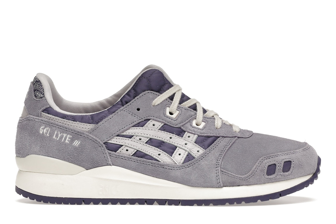 Click to view more detailed imagery on our partner's website Pre-owned Asics Gel-lyte Iii Paisley Ash Rock Cream In Ash Rock/cream