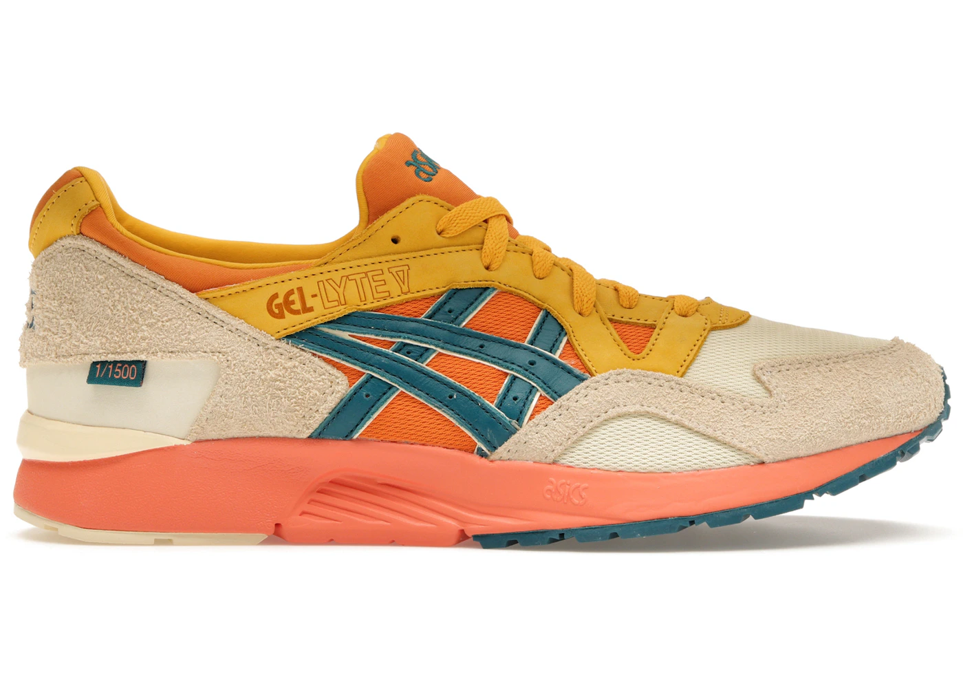 Deals Asics Asics Gel Lyte V Jaune Chaussures Homme Asics Gel Lyte