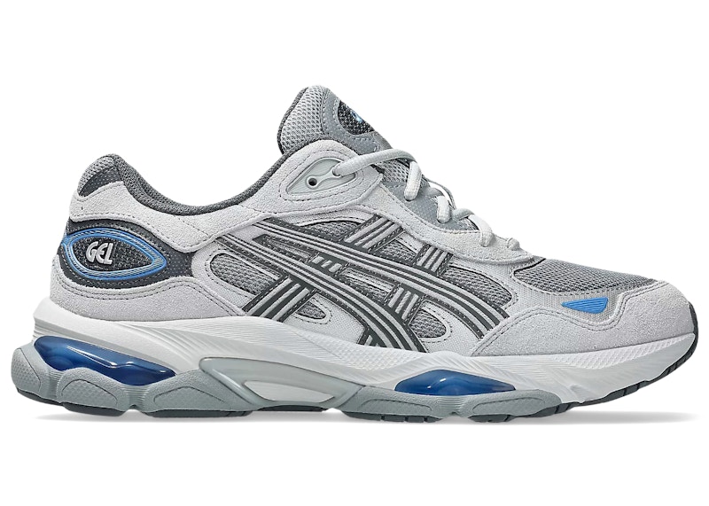Men's ASICS GelNYC 2.0 Blue Sneakers in Gravel/Piedmont Grey