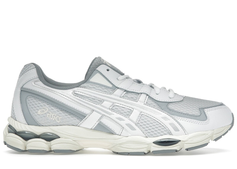 2025-25 秋冬新作  White Grey Glacier 2055 Gel-NYC ASICS Men's US - 1203A542-021 - 靴