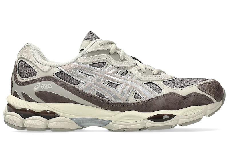 Men's ASICS GelNYC Sneakers in Cocoa Powder/Pure Silver