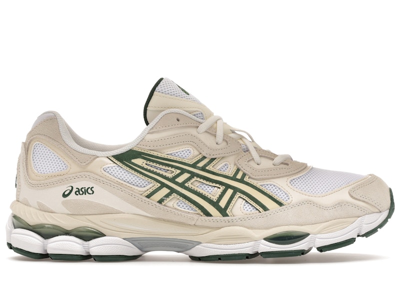 Men's ASICS GelNYC Sneakers in Ivory/Forest Night