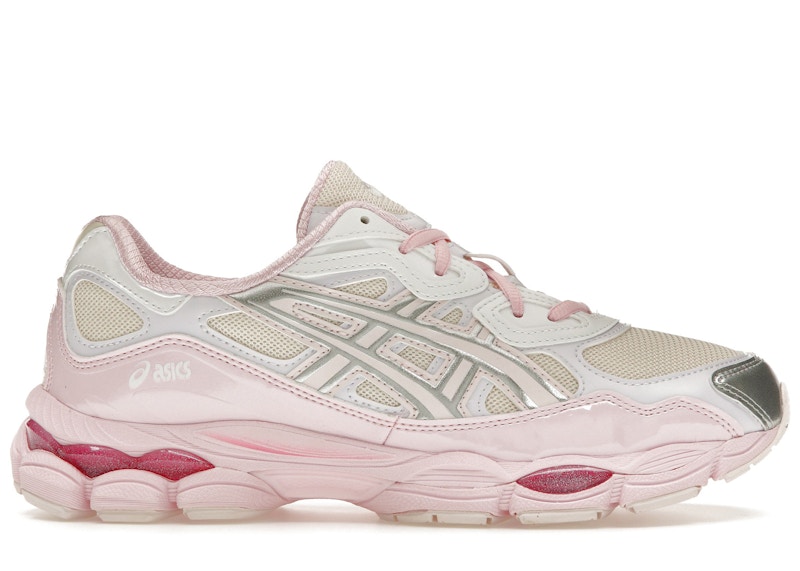 ASICS Gel NYC Rosa Crema Puro Plateado Hombre 1203A571 100 ES