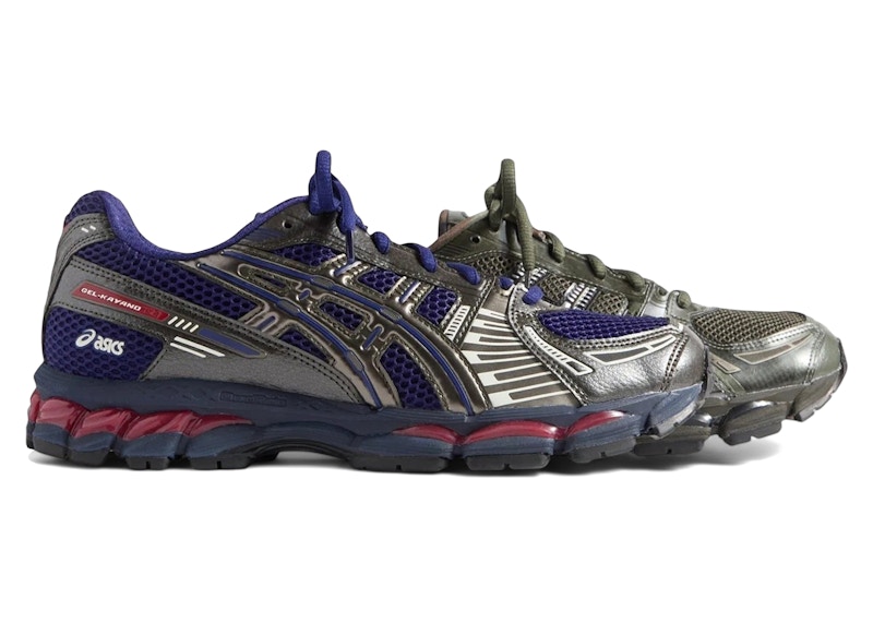 ASICS Gel-Kayano 12.1 Kith Marvel vs. Capcom Captain America vs. Guile Opened Box (Comic Not Included)