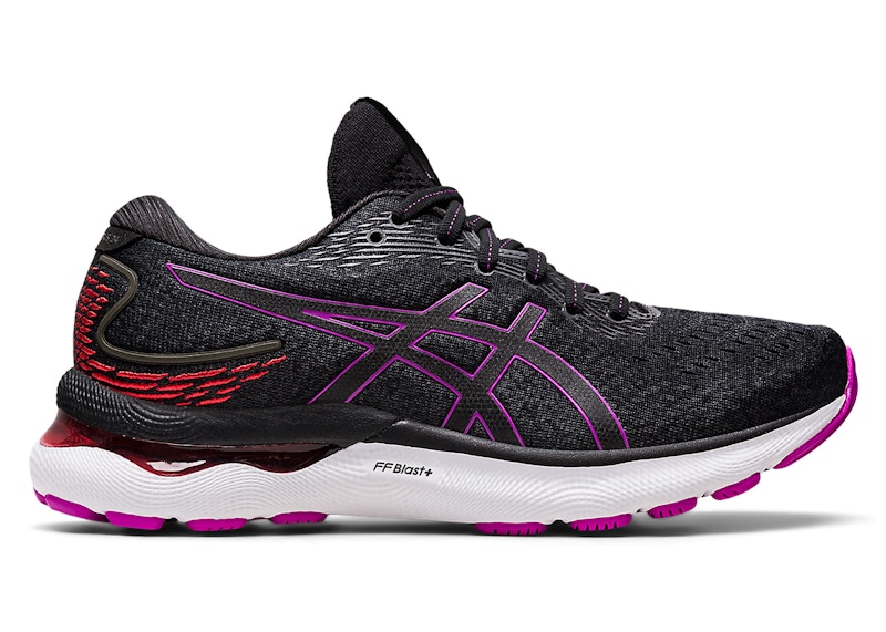 Pre-owned Asics Gelnimbus 24 (women's) Sneakers In Black/orchid