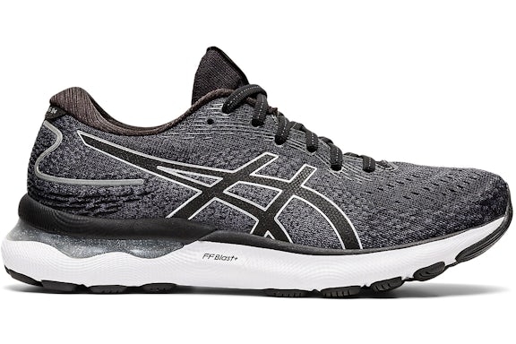ASICS Gel-Nimbus 24 Negro Pure Plateado (Mujer)