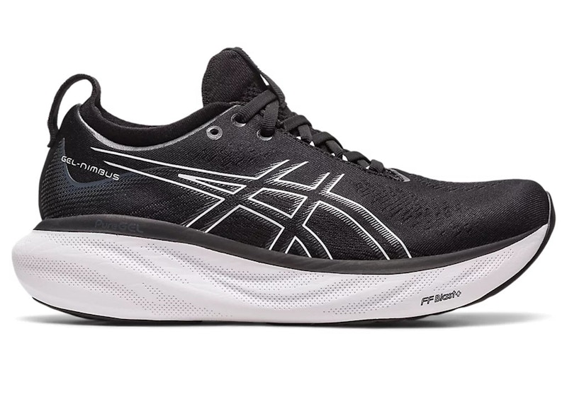 Pre-owned Asics Gelnimbus 25 (women's) Sneakers In Black/pure Silver