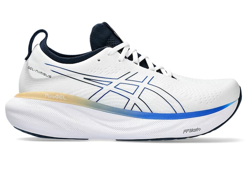 ASICS Gel-Nimbus 25 White Illusion Blue メンズ - 1011B547-104 - JP