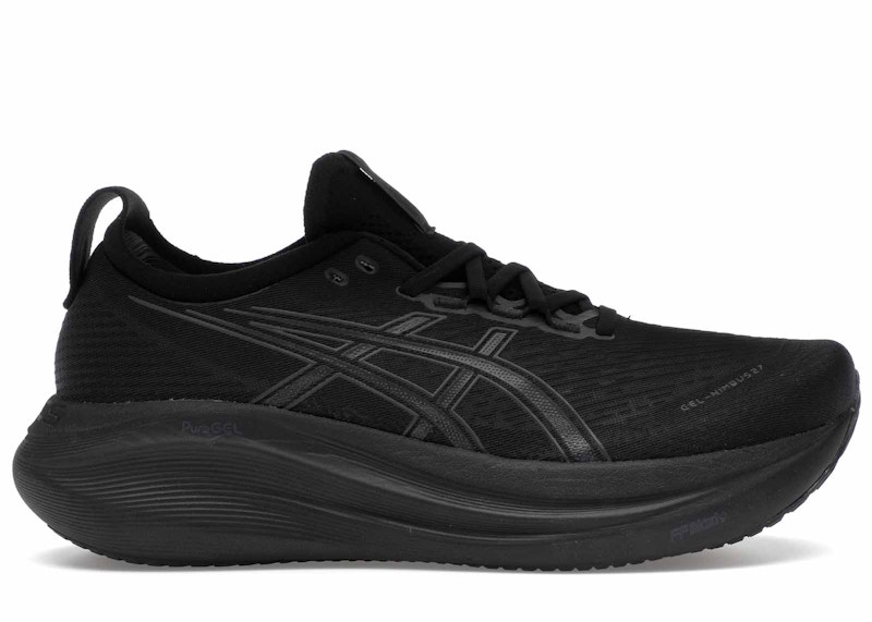 ASICS Gel-Nimbus 27 Black Graphite Grey Men's - 1011B958-001 - US