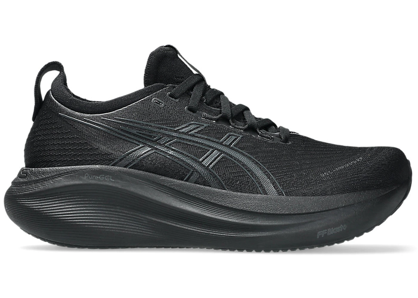 ASICS Gel-Nimbus 27 Black Graphite Grey (Women's) - 1012B753-001 - JP