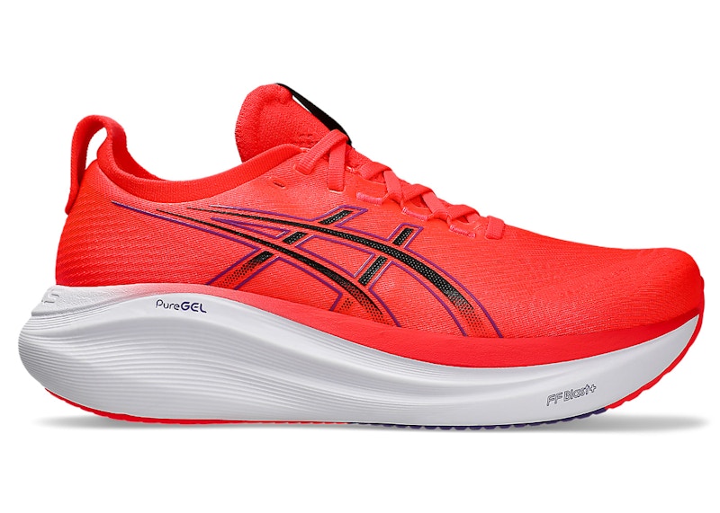 ASICS Gel-Nimbus 27 Flash Red Black