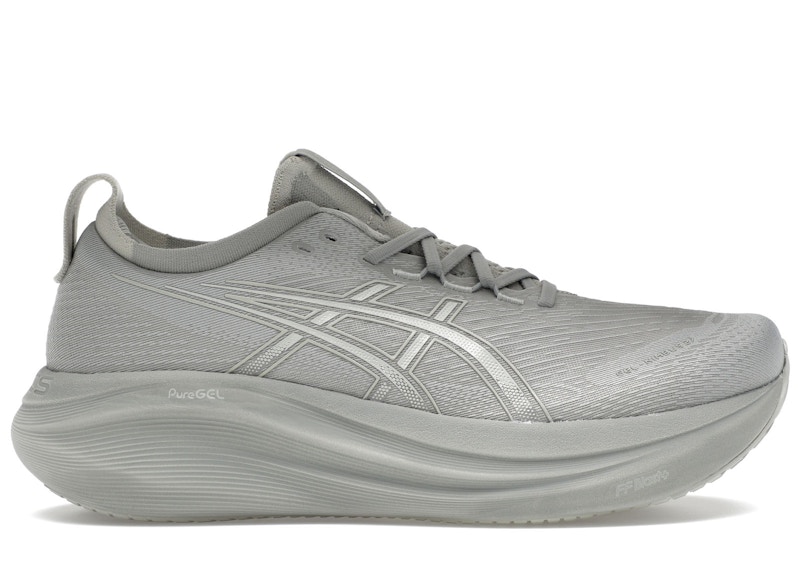 Pre-owned Asics Men's Gelnimbus 27 Sneakers In Seal Grey/lake Grey In Gray