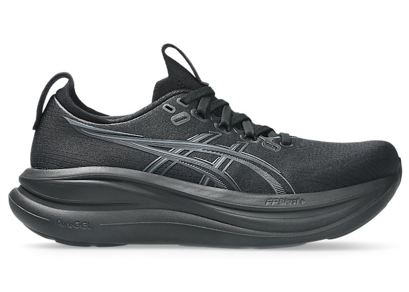 ASICS Gel-Nimbus 28 Black Graphite Grey (Women's)