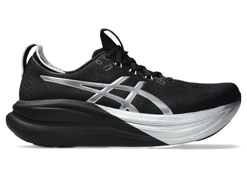 ASICS Gel-Nimbus 28 Platinum Black Men's - 1011C214-001 - US