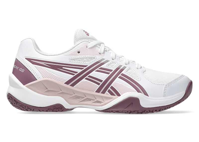 Pre-owned Asics Gelpowerbreak Sneakers In White/dusty Mauve