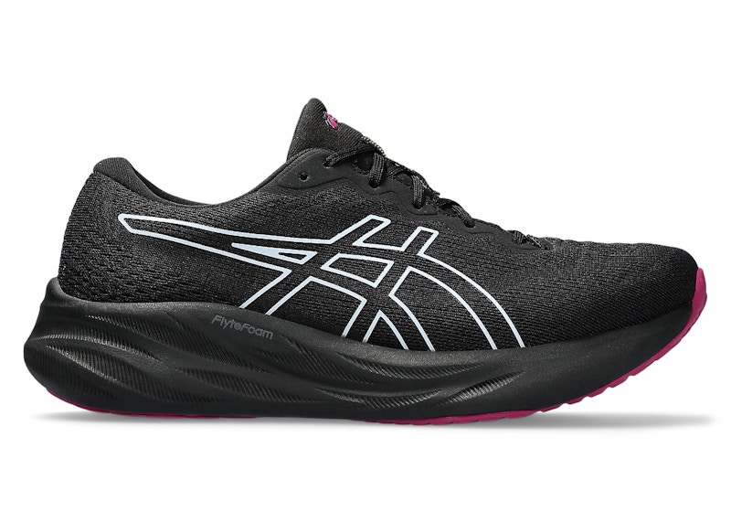 Pre-owned Asics Gelpulse 15 Gtx (women's) Sneakers In Berry In Black/blackberry