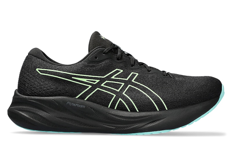 Pre-owned Asics Men's  Gelpulse 15 Gtx Sneakers In Black/illuminate Green In Multi