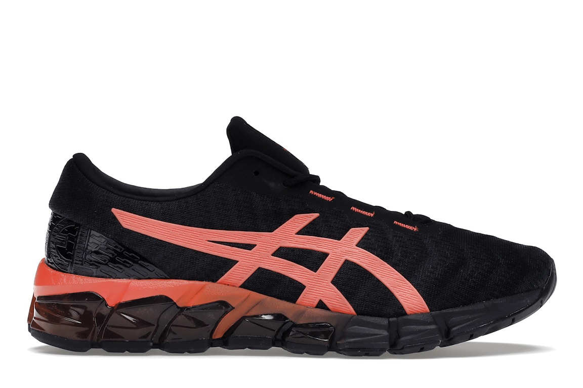 Click to view more detailed imagery on our partner's website Pre-owned Asics Gel-quantum 180 5 Black Sunrise Red In Black/sunrise Red