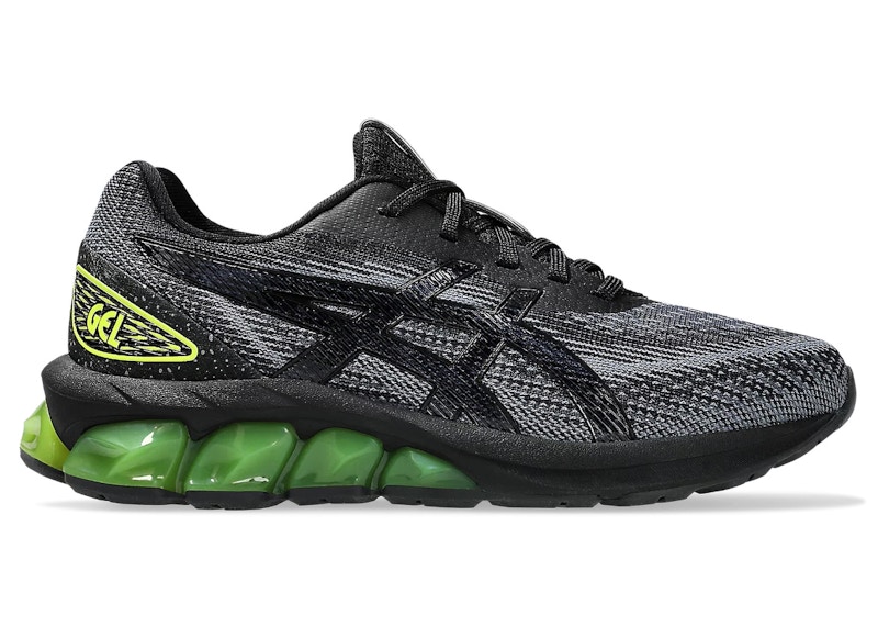 Pre-owned Asics Gelquantum 180 Vii Sneakers In Metropolis/neon Lime