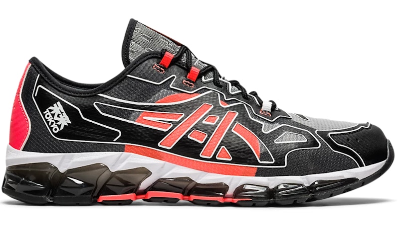 ASICS Gel Quantum 360 6 Black Sunrise Red