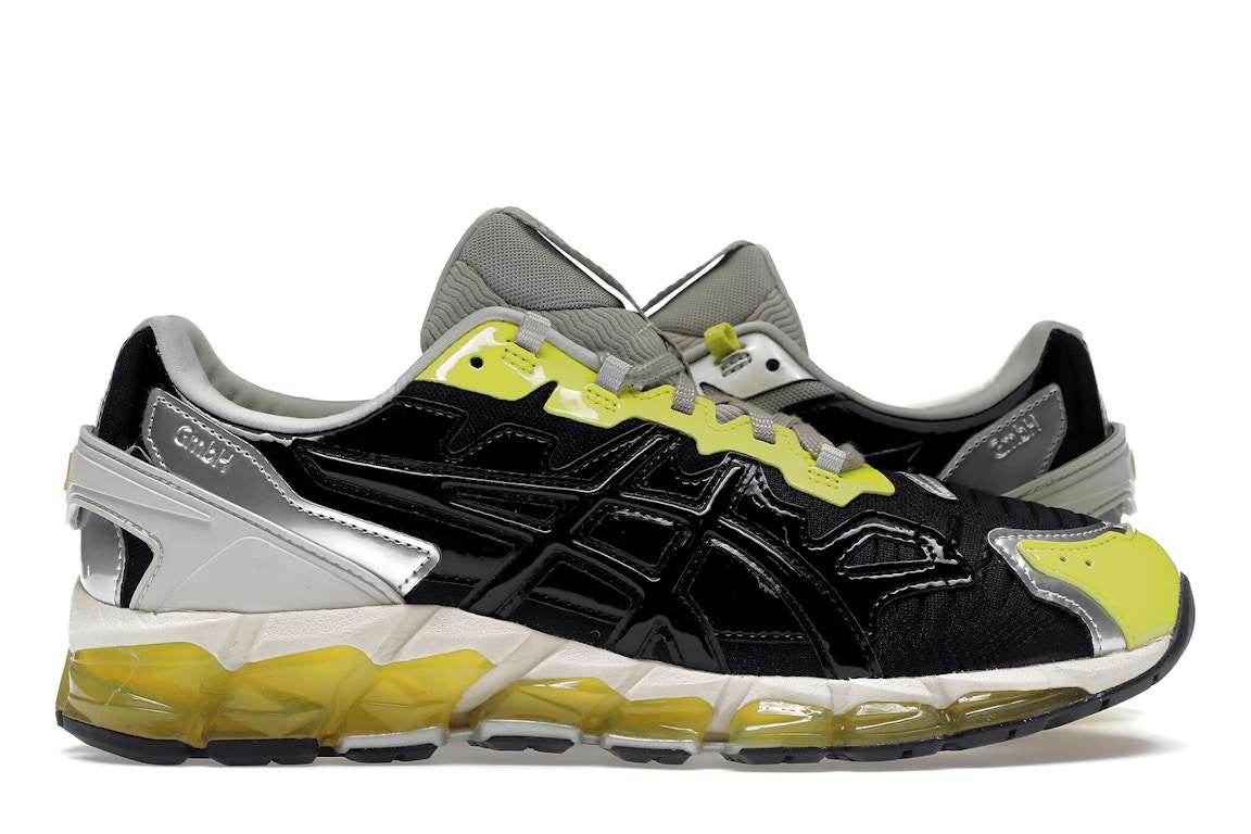 Click to view more detailed imagery on our partner's website Pre-owned Asics Gel-quantum 360 6 Gmbh Pure Silver Sour Yuzu In Pure Silver/sour Yuzu
