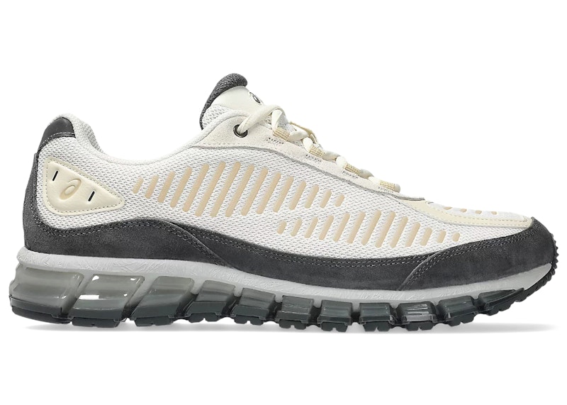 Men's ASICS GelQuantum 360 I AMP Sneakers in Cream/Obsidian Grey