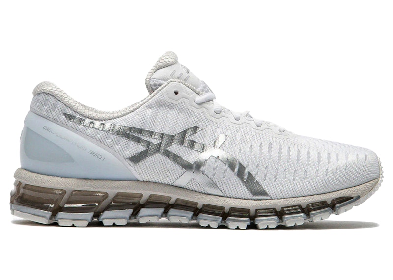 Men's ASICS GelQuantum 360 I Sneakers in White/Pure Silver