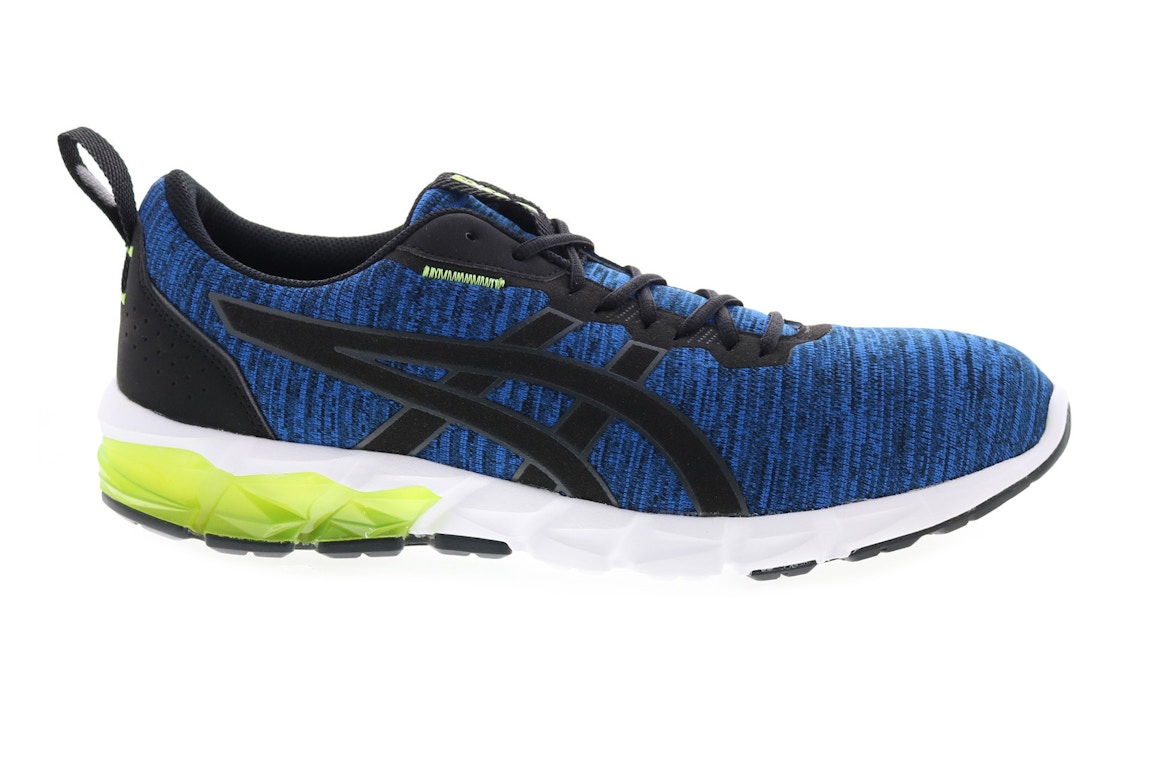 Pre-owned Asics Gel-quantum 90 2 Street Tuna Blue Safety Yellow In Tuna Blue/safety Yellow