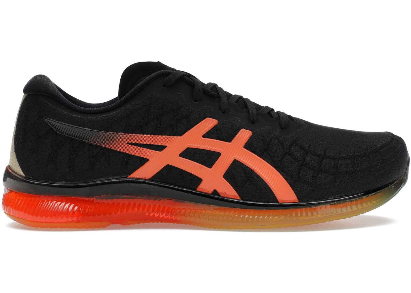 ASICS Gel-Quantum Infinity Black Shocking Orange Men's 1021A056