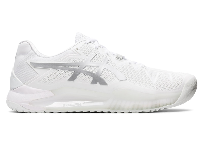 ASICS Gel-Resolution 8 White Pure Silver
