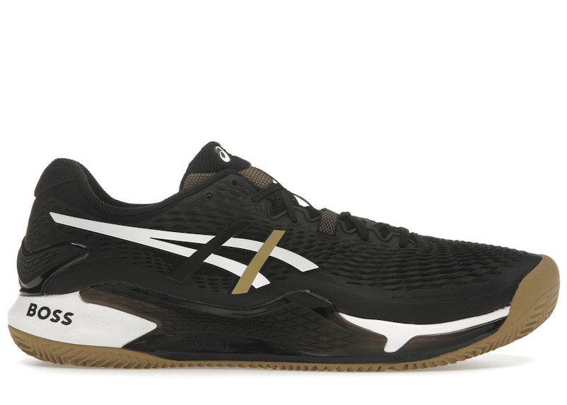 ASICS Gel-Resolution 9 BOSS Black Camel Men's - 1041A453-001 ASICS Gel-Resolution 9 BOSS Black Camel Men's - 1041A453-001
