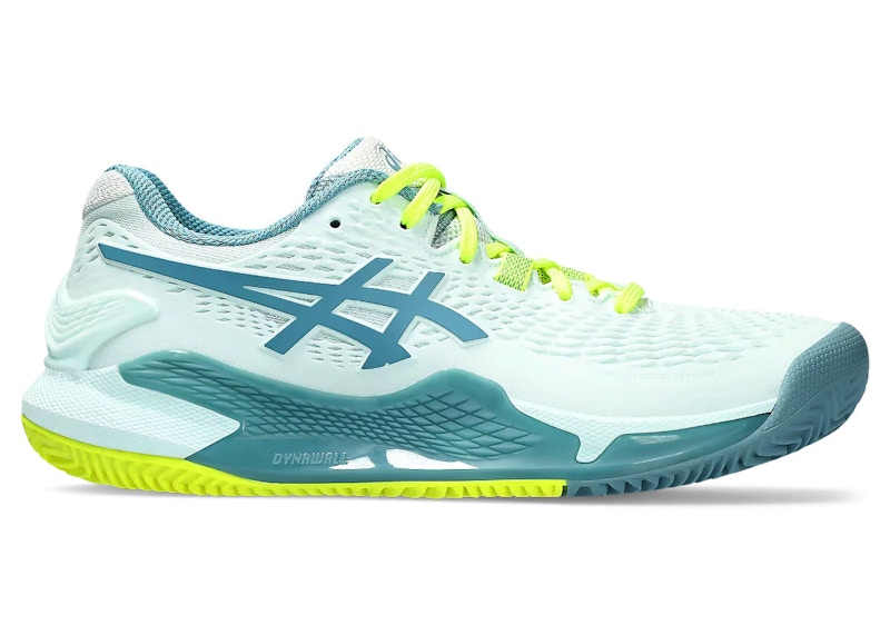 ASICS Gel-Resolution 9 Clay Soothing Sea Gris Blue (Women's) - 1042A224-400