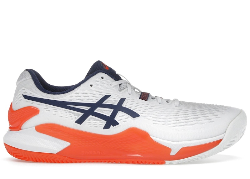 ASICS Gel-Resolution 9 Clay Blu/bianco Distesa