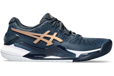 ASICS Gel-Resolution French Bleu Pure Doré (femme) Style