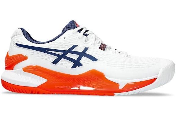 ASICS Gel-Resolution 9 Blanc Bleu Expanse Koi