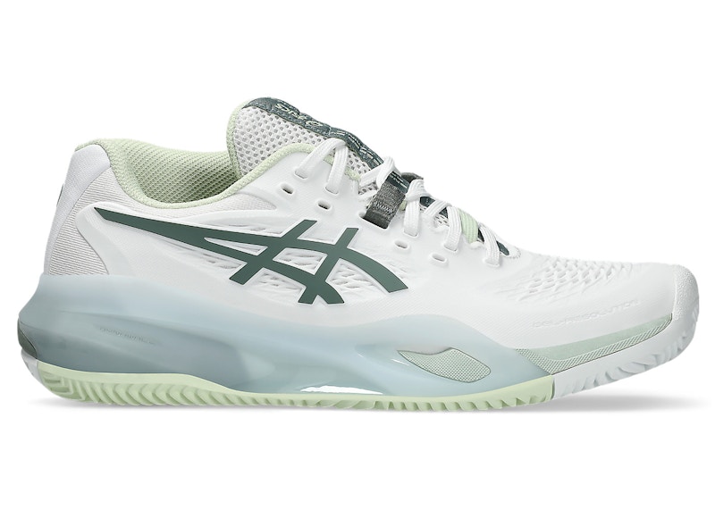 ASICS Gel-Resolution X Clay White Monument Blue (Women's)