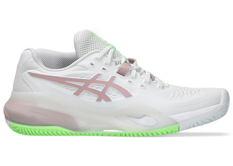 ASICS GelResolution X Clay (Women's) Sneakers in White/Morganite