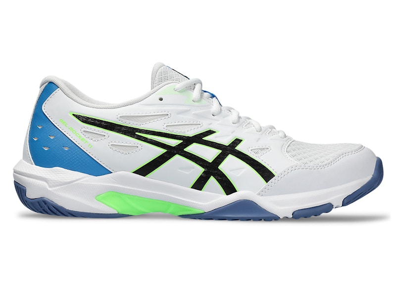 ASICS Pre-owned Men's Gelrocket 11 Sneakers In White/lime Burst