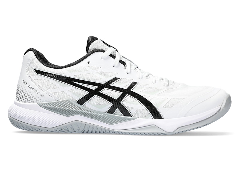 ASICS Gel Tactic 12 White Black Uomo 1071A090 100 IT