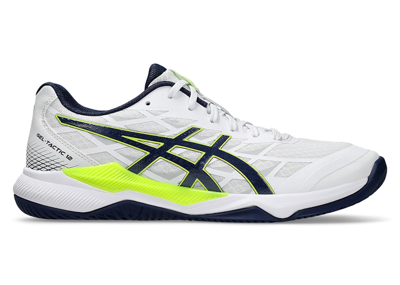 ASICS Gel-Tactic 12 White Blue Expanse Hombre 1071A090-103 US