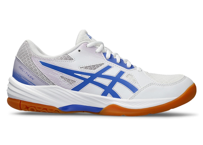 Pre-owned Asics Geltask 3 (women's) Sneakers In White/sapphire