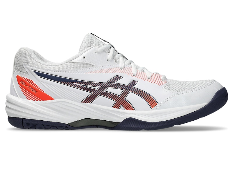 ASICS Pre-owned Men's Geltask 4 Sneakers In White/indigo Fog In Multi