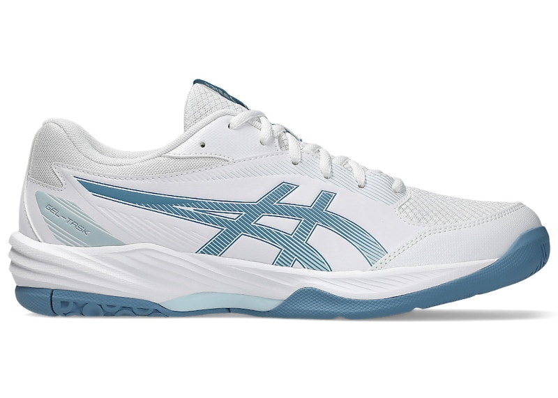 Men's ASICS GelTask 4 Sneakers in White/Saba Blue