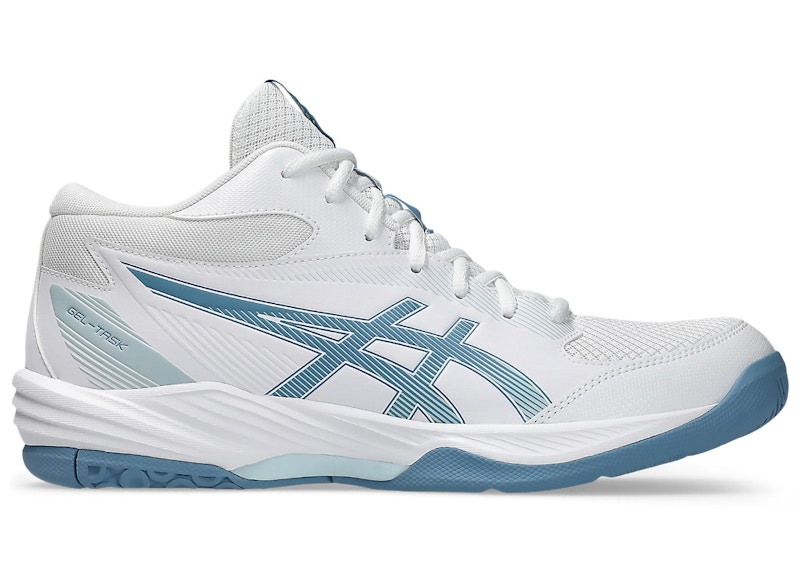 Men's ASICS GelTask MT 4 Sneakers in White/Saba Blue