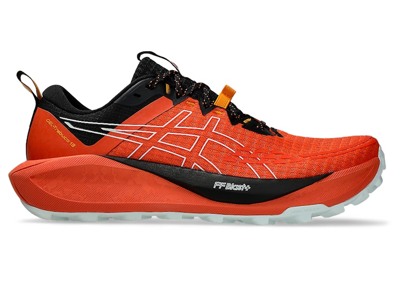 Pre-owned Asics Men's  Geltrabuco 13 Sneakers In Nova Orange/pure Aqua In Multi
